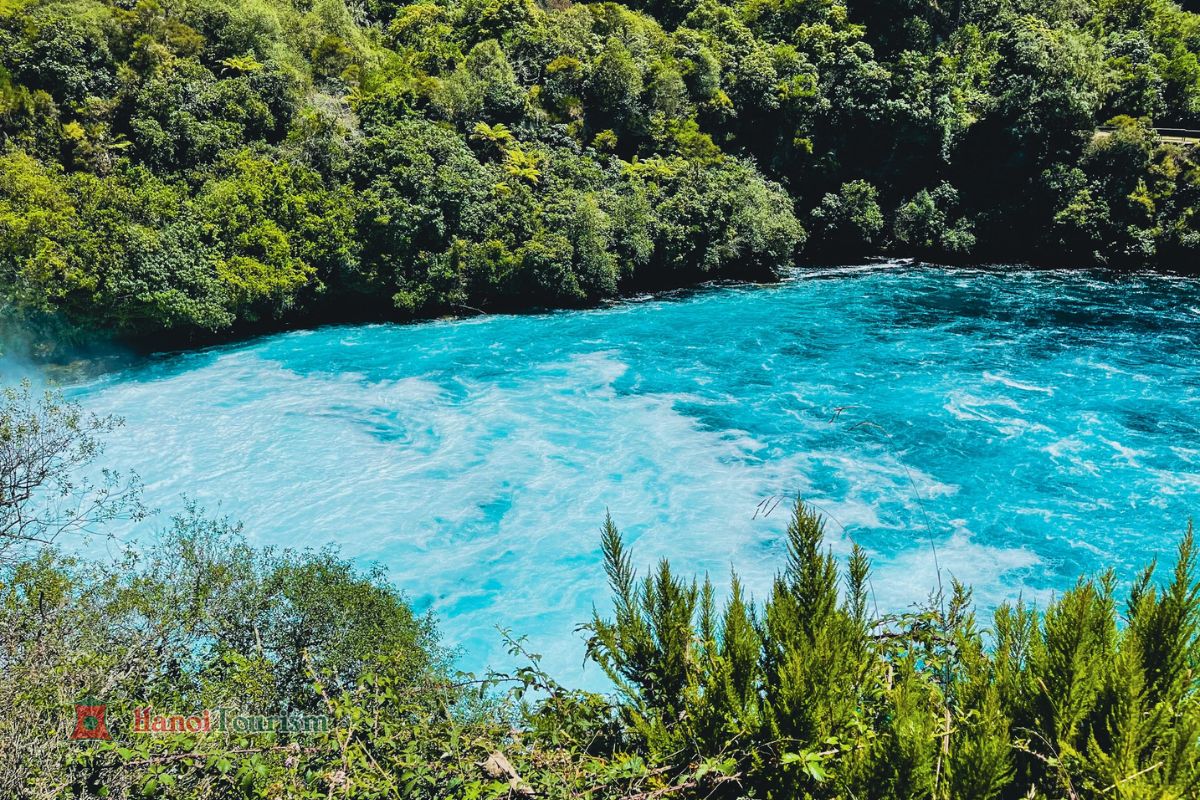 Thác Huka - Taupo - New Zealand