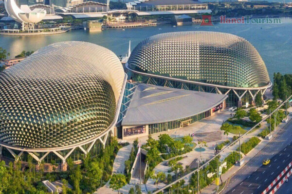 Nhà hát Esplanade (Nhà hát Trái Sầu Riêng) – Singapore